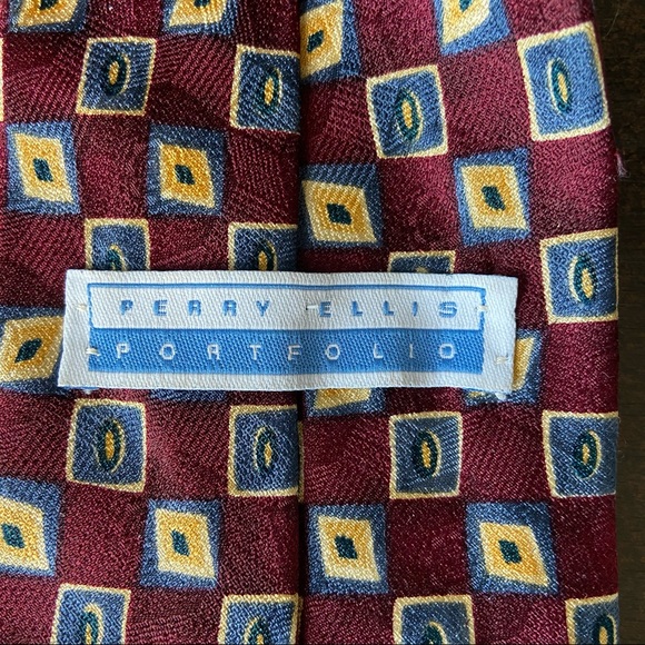Vintage Ralph Lauren & Perry Ellis Ties - Picture 10 of 11